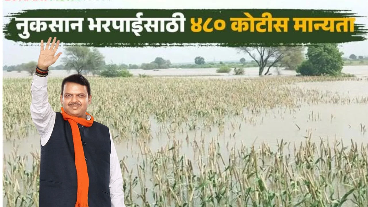 राज्यातील ‘या’ ६ जिल्ह्यांतील अतिवृष्टीग्रस्त शेतकऱ्यांना ४८० कोटी देण्यास मान्यता; मदत वाटप सुरू. Heavy Rainfall Damage Compensation 2025