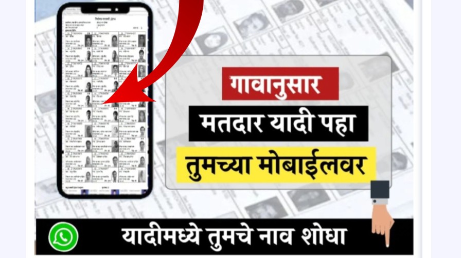 मतदार यादी PDF : गावानुसार मतदार यादी पहा; तुमच्या मोबाईलवर, यादीमध्ये तुमचे नाव शोधा